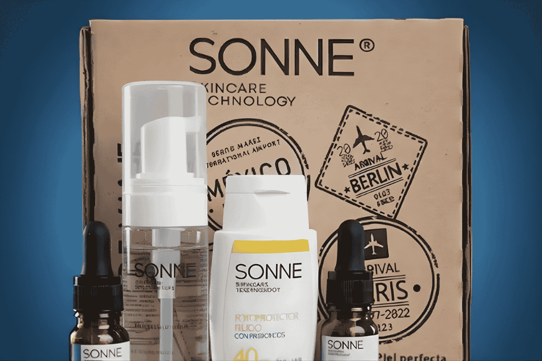 Rutina minimalista de skincare Sonne química limpia