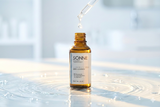 Serum Hidraboost de Sonne con niacinamida y ácido hialurónico para eliminar manchas y mejorar la luminosidad de la piel