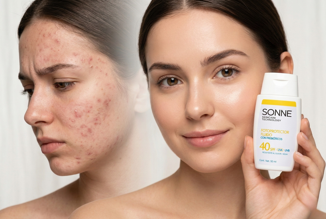 ¿El SPF te saca granitos? Descubre el Protector No Comedogénico | Sonne
