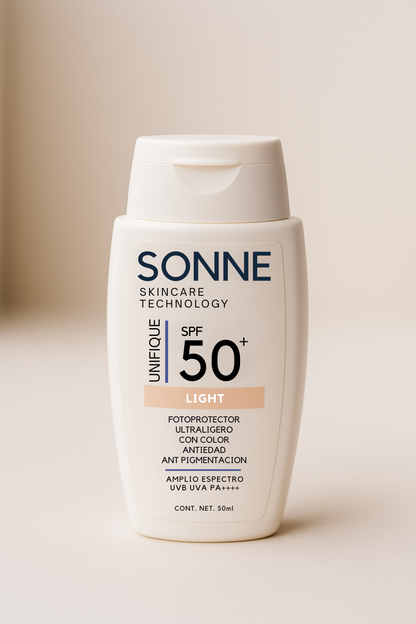 Protector Solar SPF 50+ con Color Inteligente | Efecto Unificador