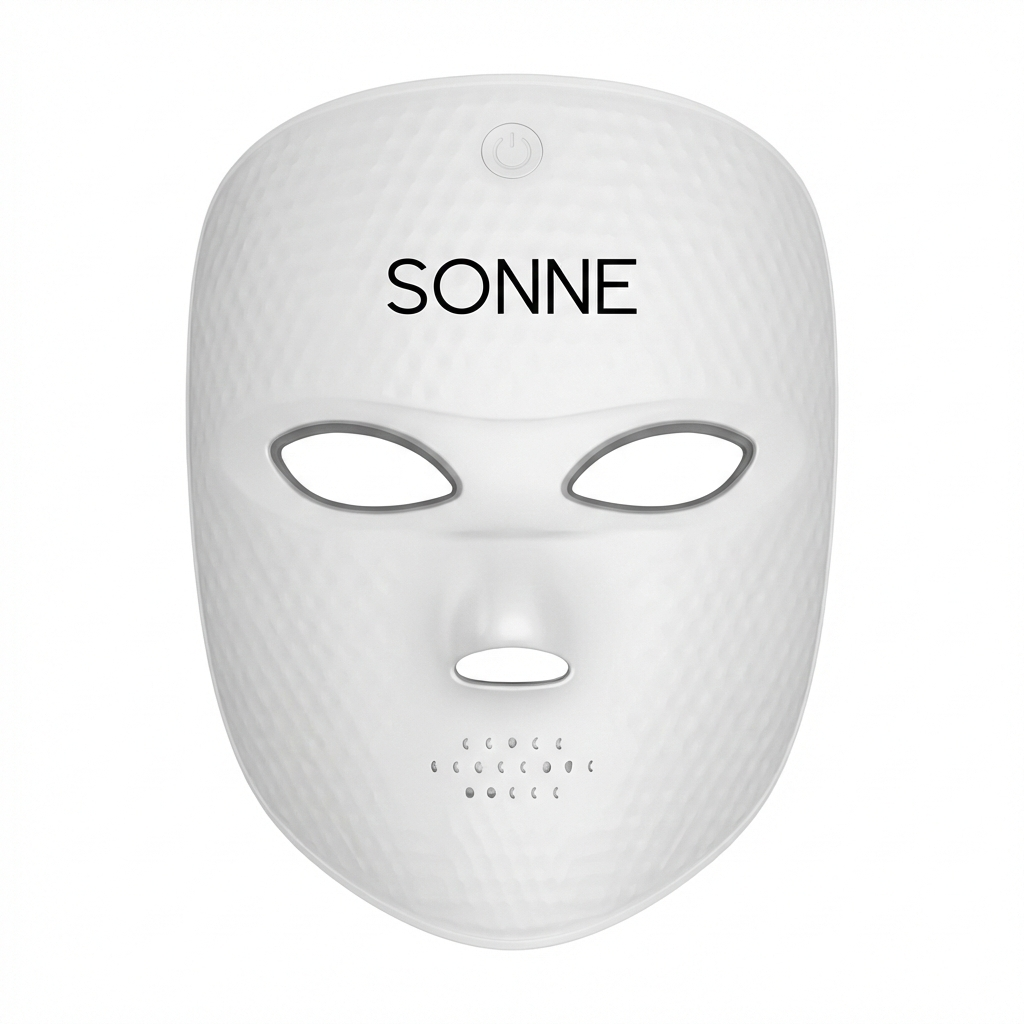 Mascara facial de terapia de luz led ligera 7 colores